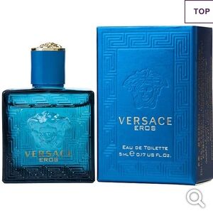 Versace Eros Eau de Toilette Mini Travel Size 5ml BRAND NEW IN BOX